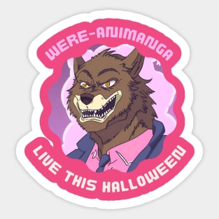 Were-Animanga Sticker